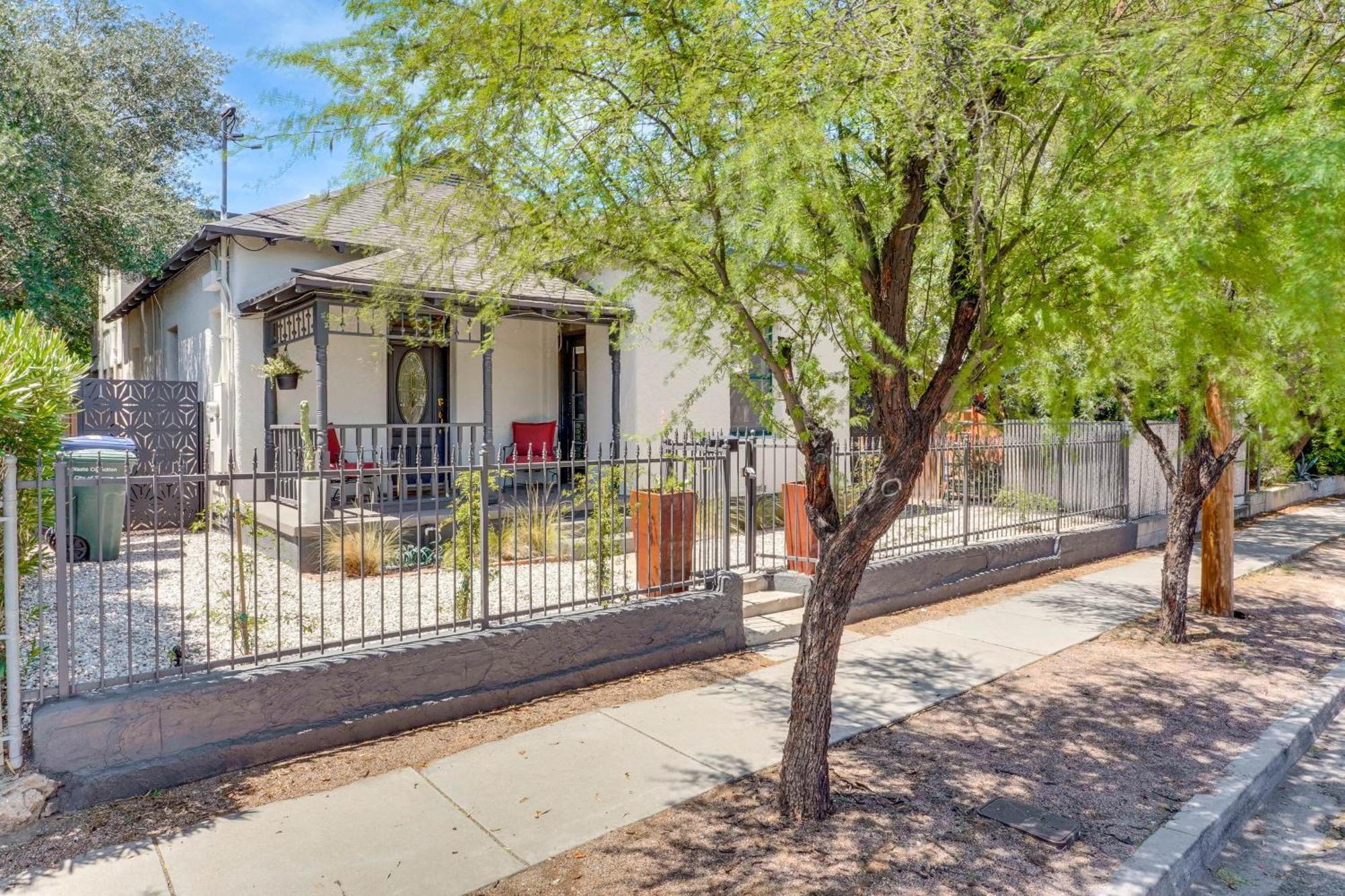 Historic Tucson Home With Patio Less Than 1 Mi To Downtown Eksteriør billede