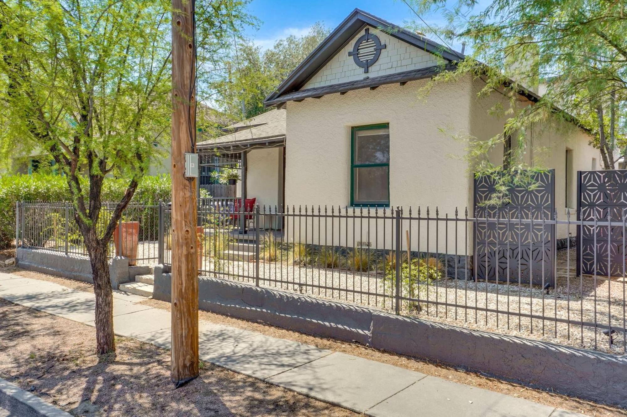 Historic Tucson Home With Patio Less Than 1 Mi To Downtown Eksteriør billede