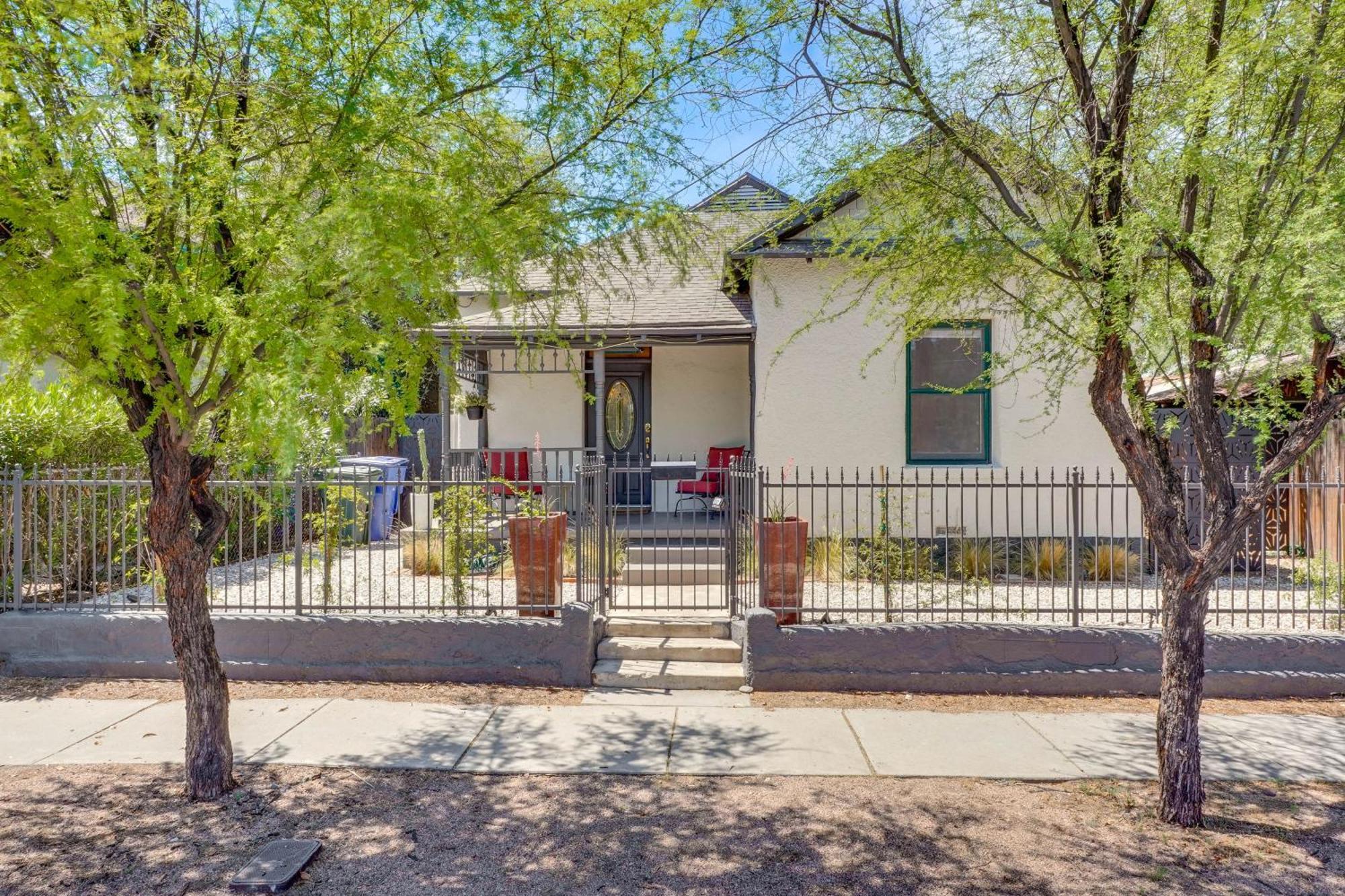 Historic Tucson Home With Patio Less Than 1 Mi To Downtown Eksteriør billede